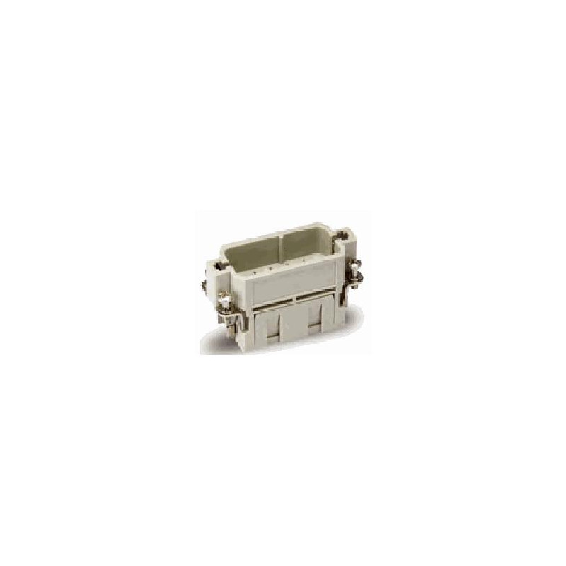 Insert HA, Raccordement à vis, femelle, 10 pin, 16A, Polycarbonate, 10A 